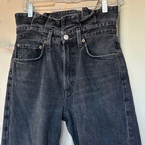 AGOLDE lettuce waist band denim